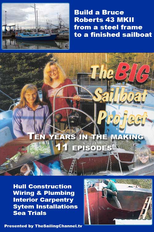 The BIG Sailboat Project Boat Building